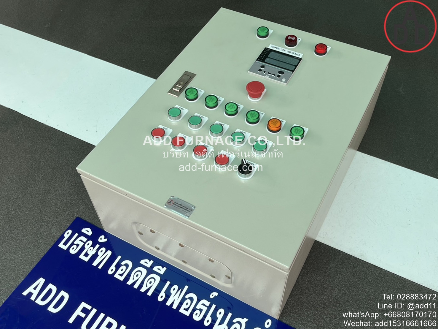 Gas Burner RAH80 Temperature Control Box Separate Out Burner Controller
 (20)